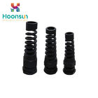 Strain Relief Spiral Type Nylon Cable Gland กันฝุ่น IP68 Protection