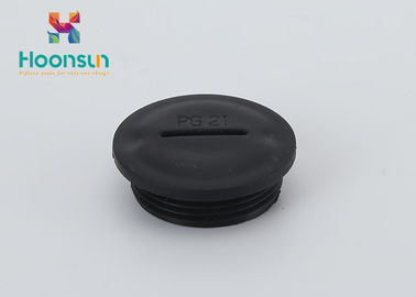 สายเคเบิลต่อมพลาสติกอุปกรณ์เสริม M / PG11 ปลั๊กกันน้ำแบบกำหนดเองสี