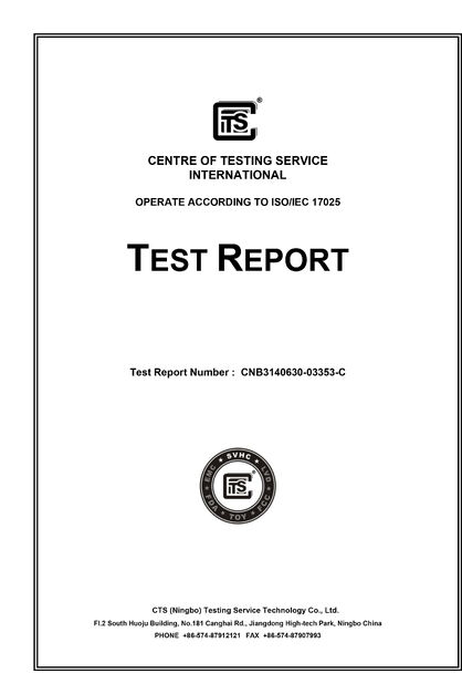 ประเทศจีน ZHEJIANG HONGXIANG CONNECTOR MANUFACTURING CO.,LTD. รับรอง